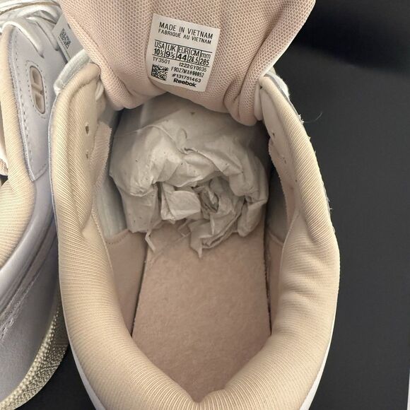 Brand New Reebok Vintage Club C Mid Ll Revenge Tennis 10.5 White Classic Retro - Picture 7 of 8